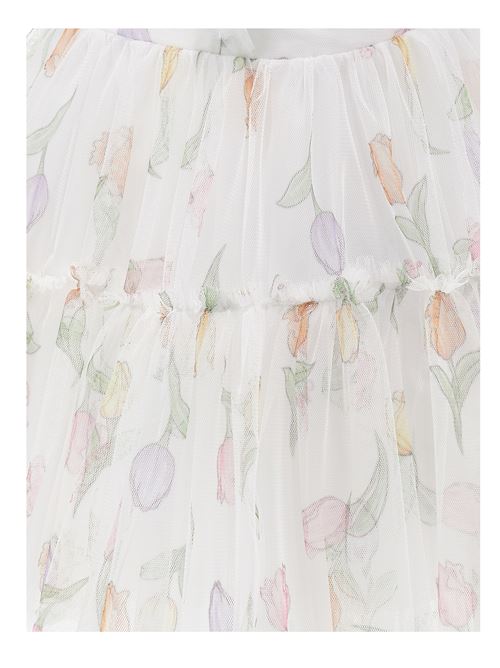 Abito, bambina, in tulle con tulipani. MONNALISA | 31A903 16600099